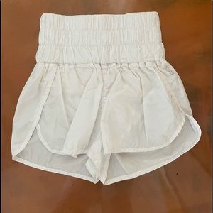white free people shorts